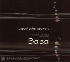 Juodai baltai spalvota 