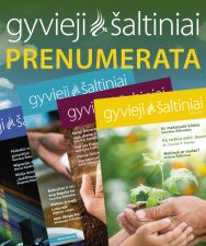 Prenumerata žurnalo „Gyvieji šaltiniai" 