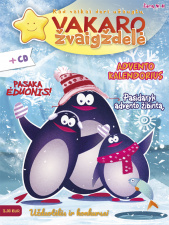 Vakaro žvaigždelė. Žurnalas vaikams 2018 žiema Nr. 41 + CD