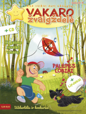 Vakaro žvaigždelė. Žurnalas vaikams 2018 vasara Nr. 39 + CD 